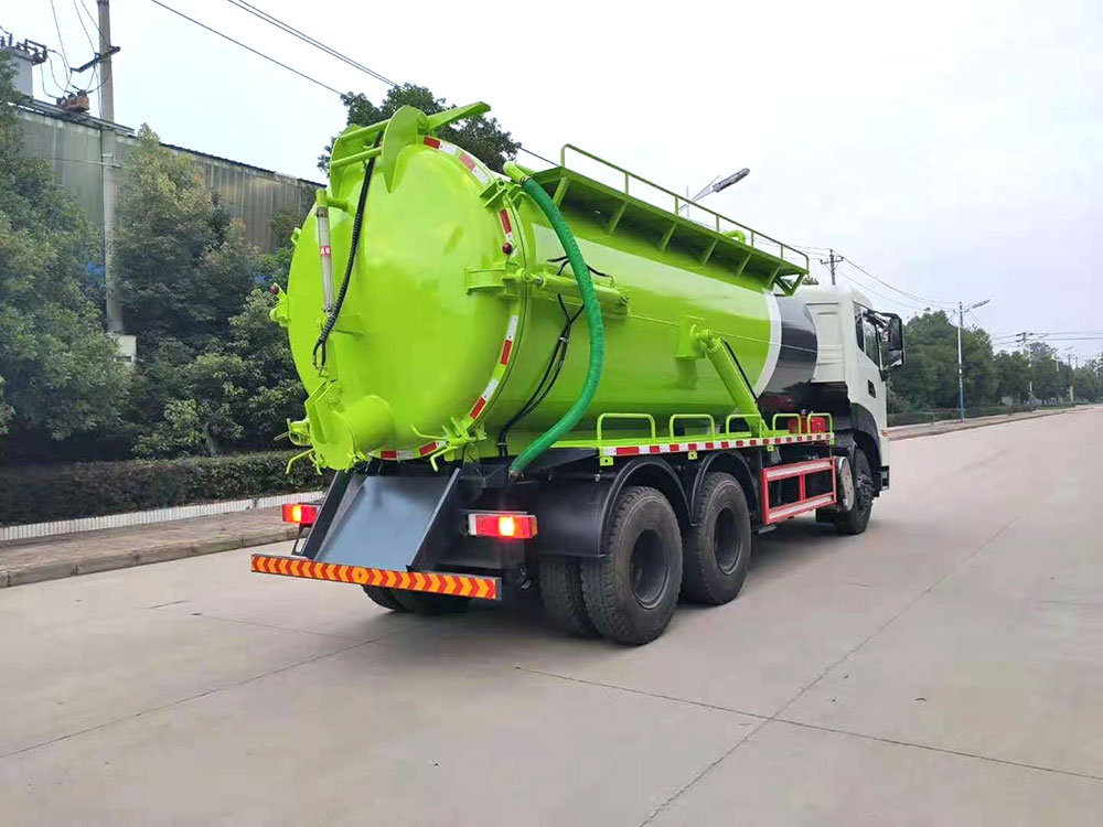 【16立方】東風天龍吸污車