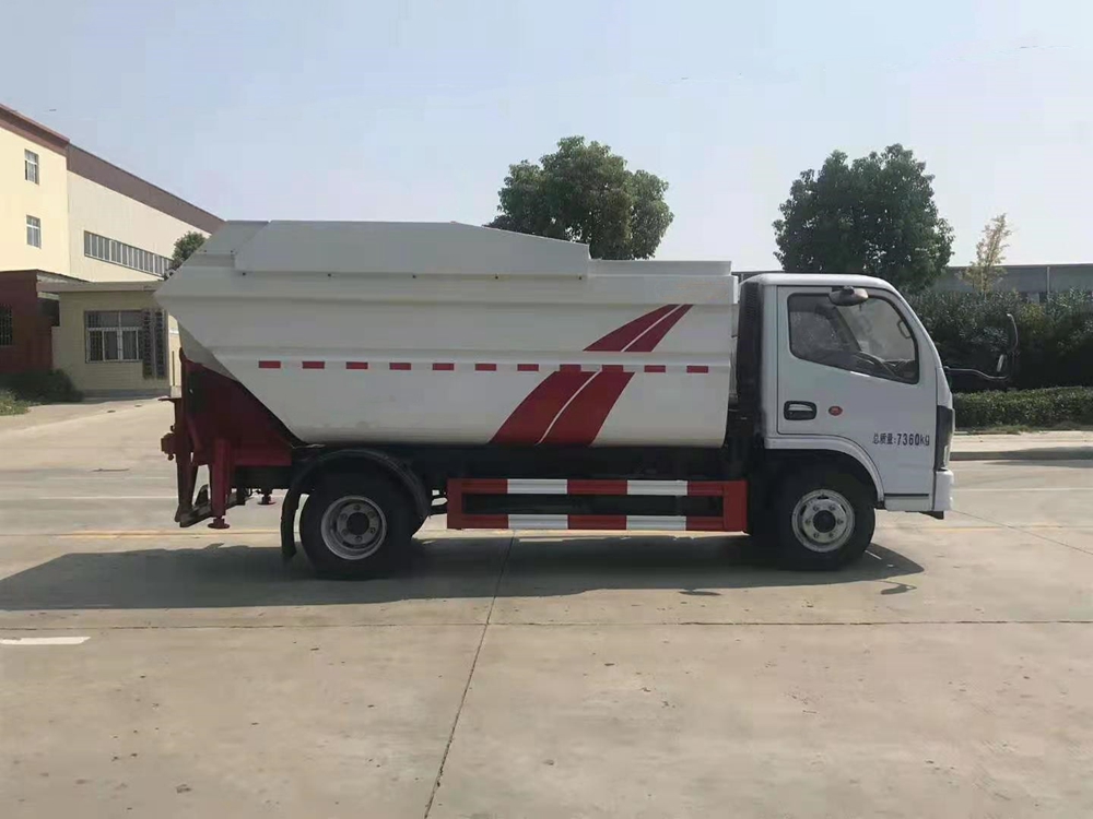 【6立方】多利卡D6后裝掛桶垃圾車