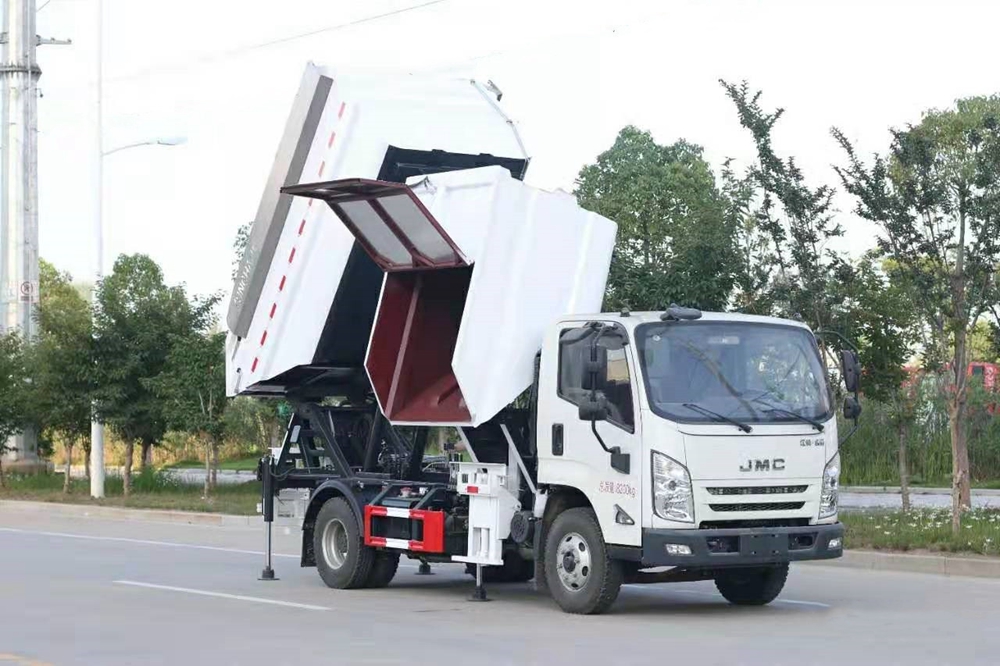 【8立方】江鈴凱運后裝掛桶垃圾車