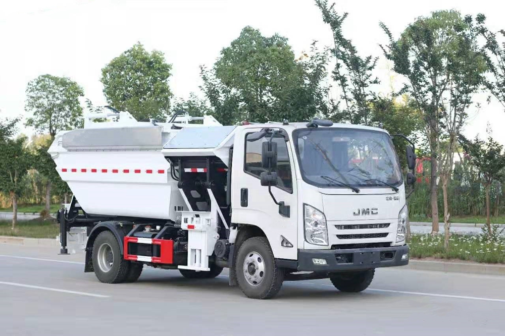 【8立方】江鈴凱運后裝掛桶垃圾車